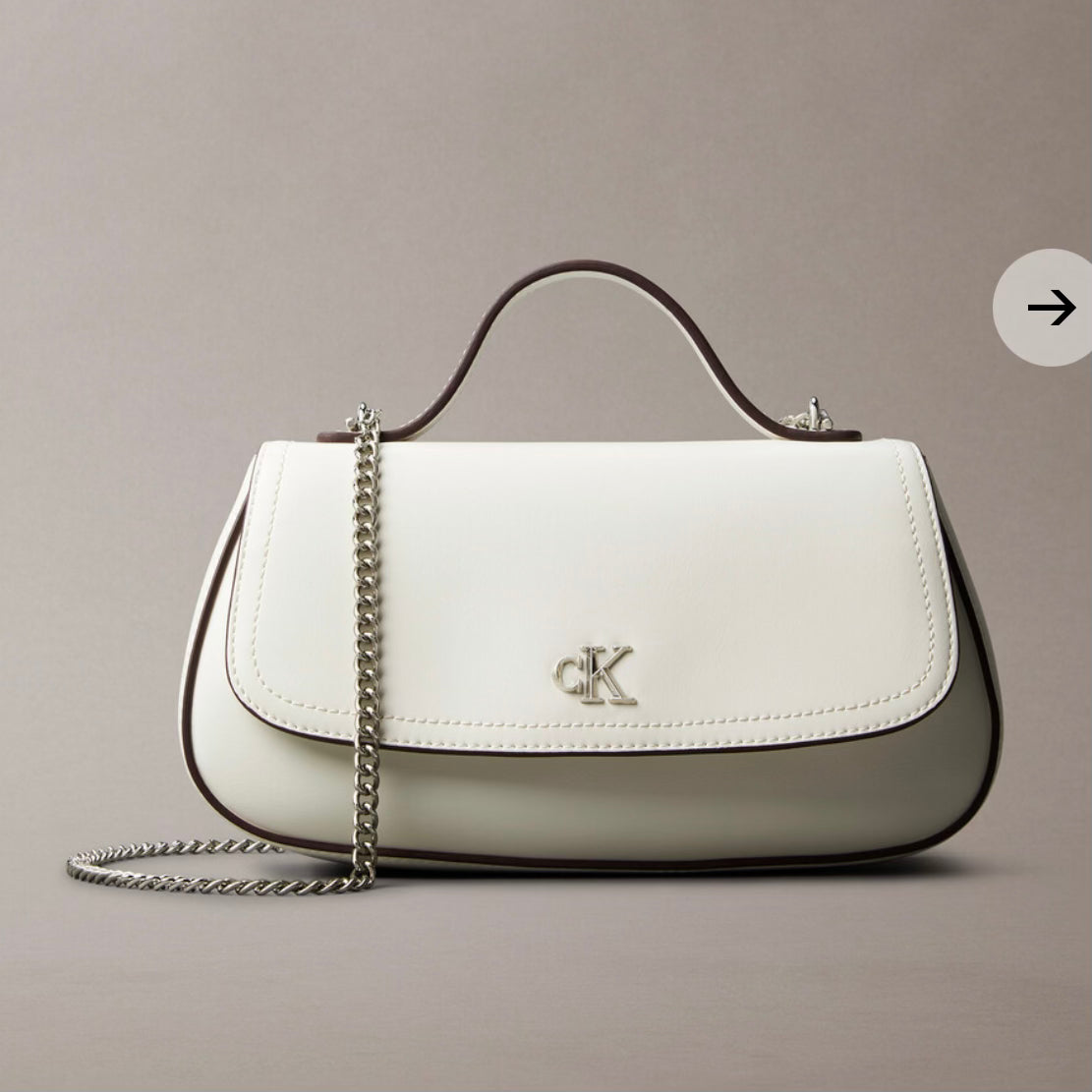 Monogram Logo Hardware Tote Bag