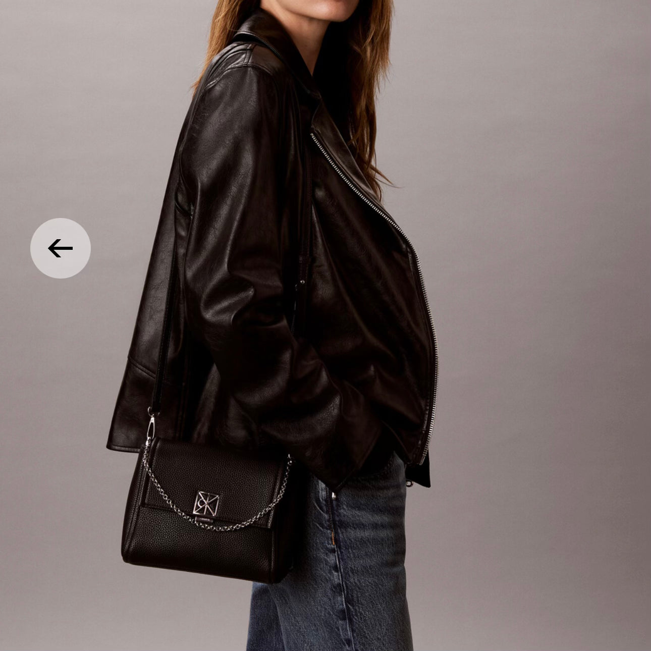 Pebble Grain Crossbody Bag